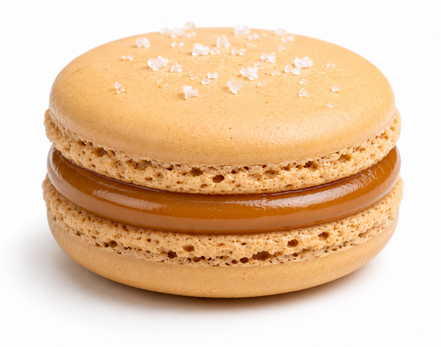 Sea Salt Caramel Macaron