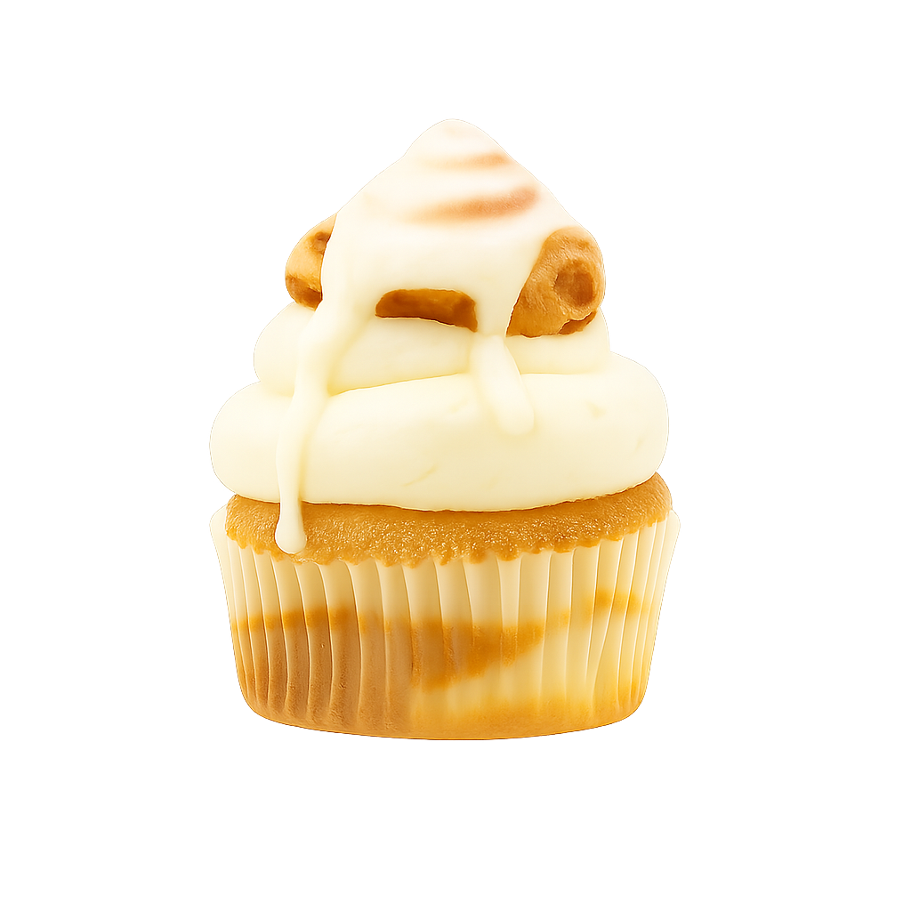 Cinnamon Roll Cupcake