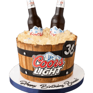Coors Light Cake
