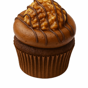 German Chocolate Cupcake