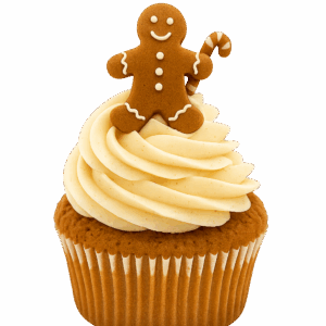 Gingerbread Cupcake