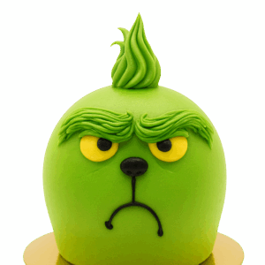Grinch 3D Cupcake