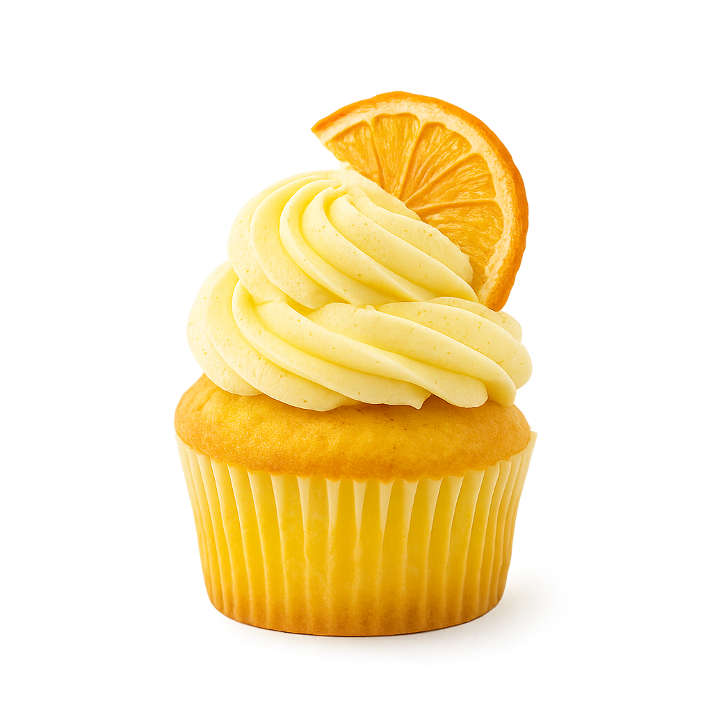 Lemon + Lemon Mousse Cupcake