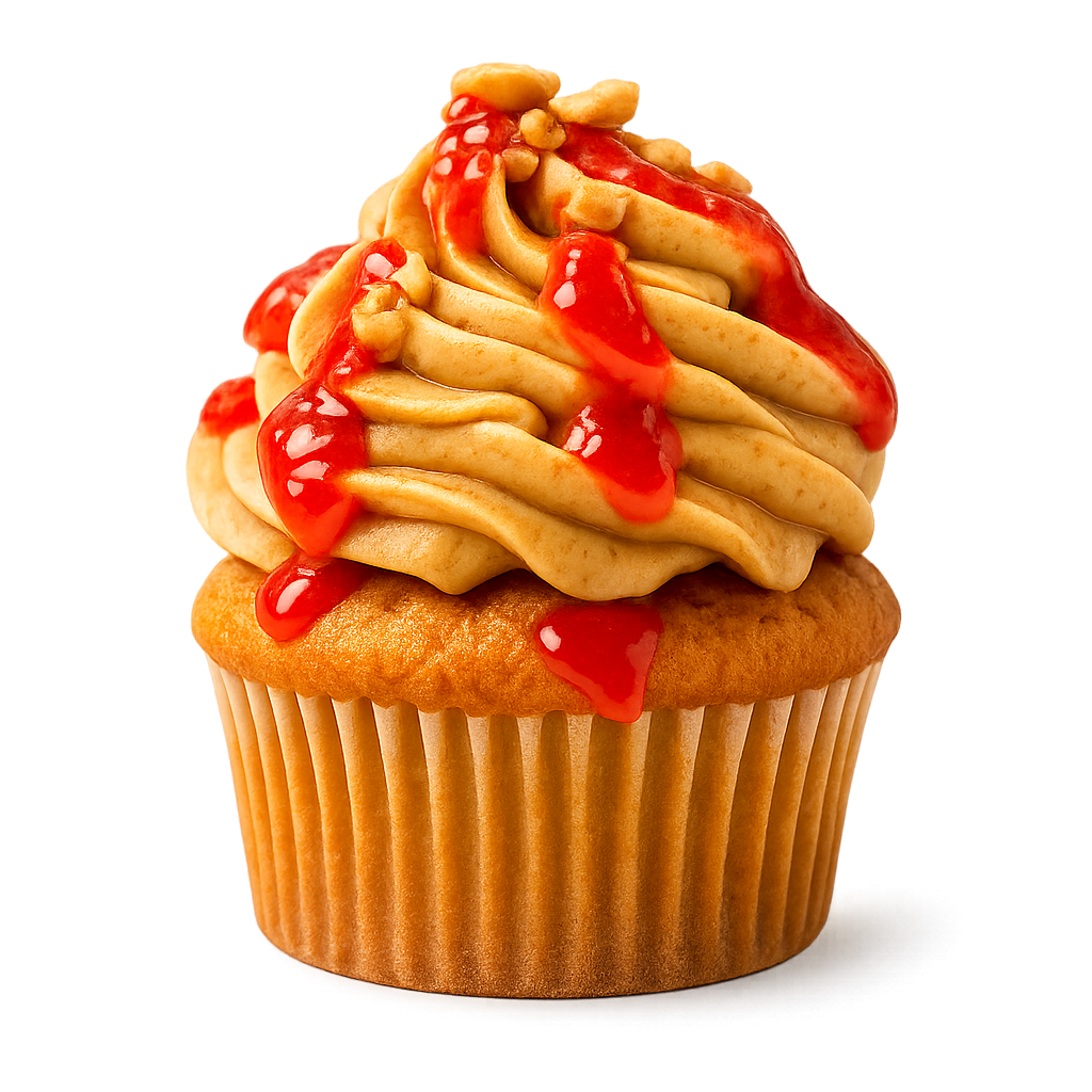 PB&J Cupcake
