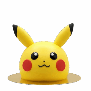 Pikachu 3D Cupcake