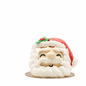 Santa 3D Cupcake