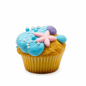 Sea Shell Cupcake