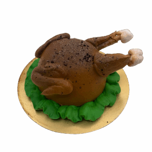 Turkey 3D Cupcake