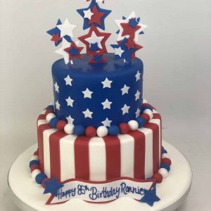 Red White Blue Patriotic 4th of July Stars